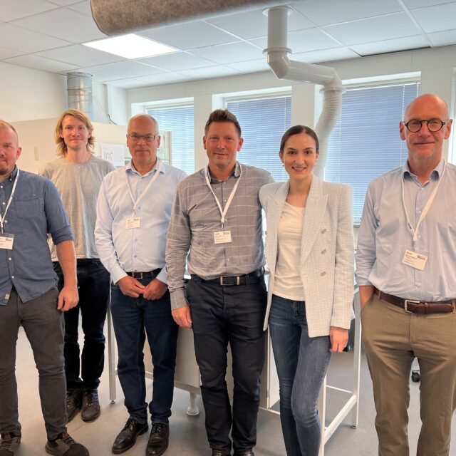 Billede af seks personer fra videnbroprojektet.