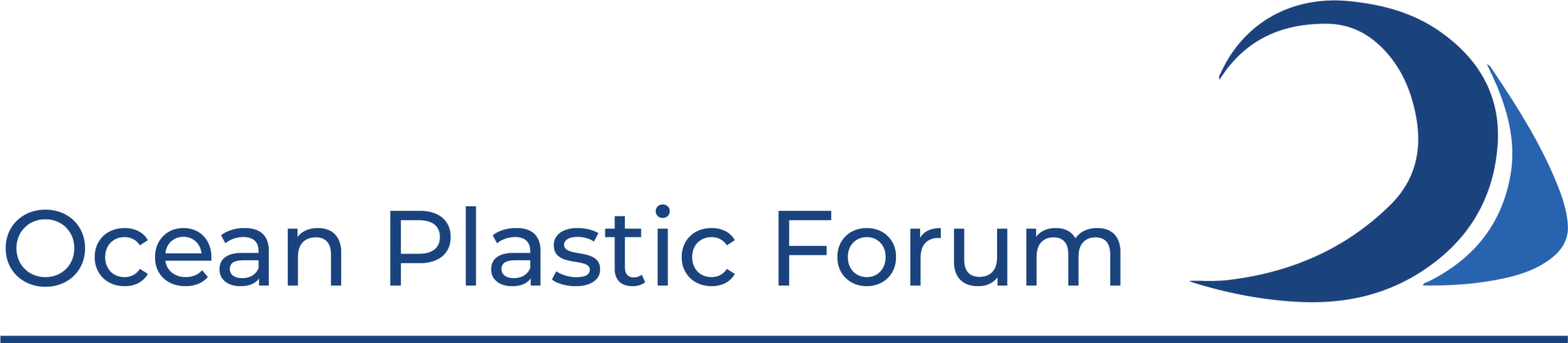 Ocean Plastic Forum Logo