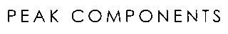 Peak Components logo