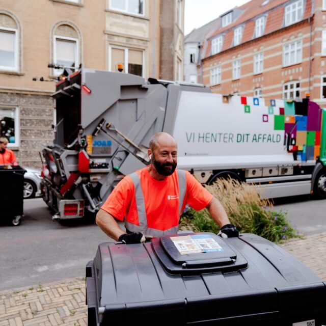 Glad skraldemand fra Odense renovation