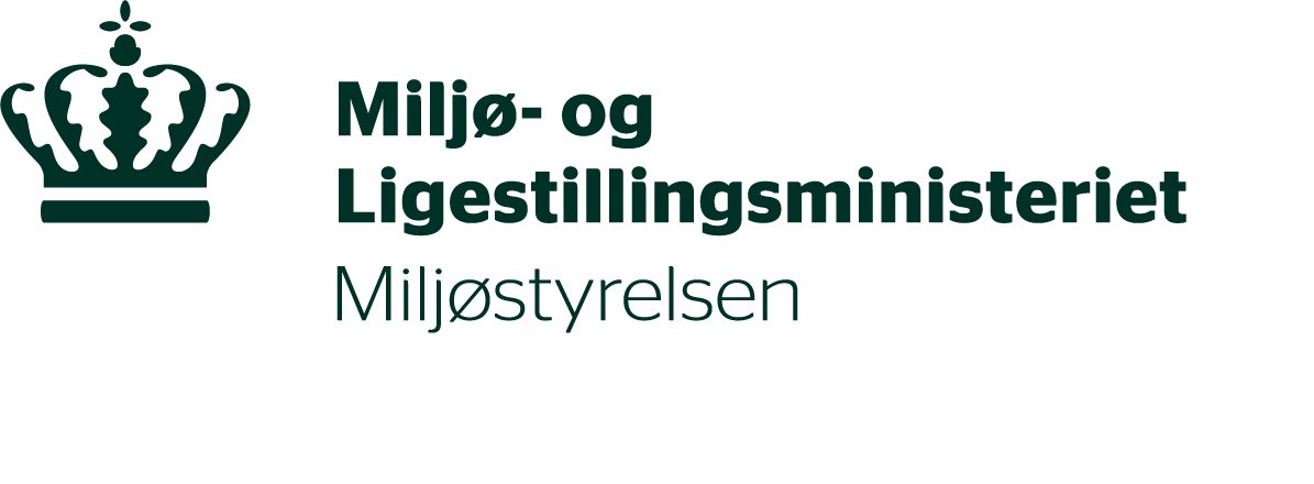 Miljø-­ og Ligestillings- ministeriet logo